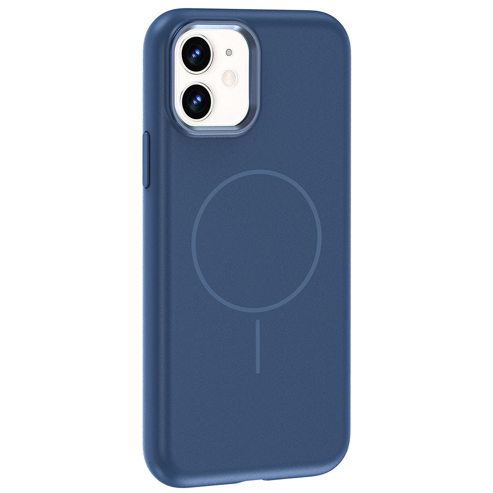 Apple iPhone 11 Kılıf M-Safe Şarj Özellikli Metal Kamera Çerçeveli Zore Edi Silikon Kapak