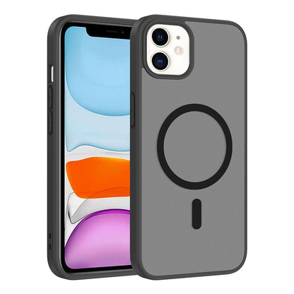 Apple iPhone 11 Kılıf M-safe Şarj Özellikli Zore Babet Kapak
