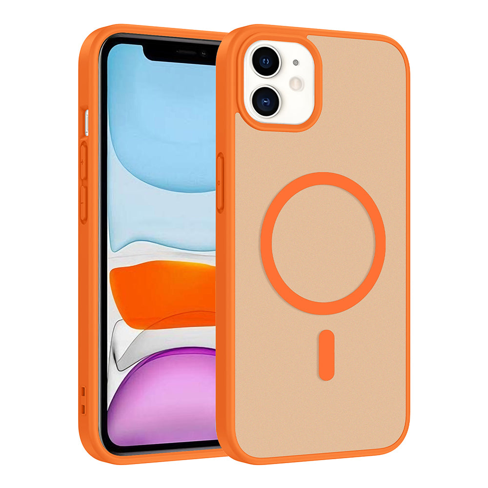 Apple iPhone 11 Kılıf M-safe Şarj Özellikli Zore Babet Kapak