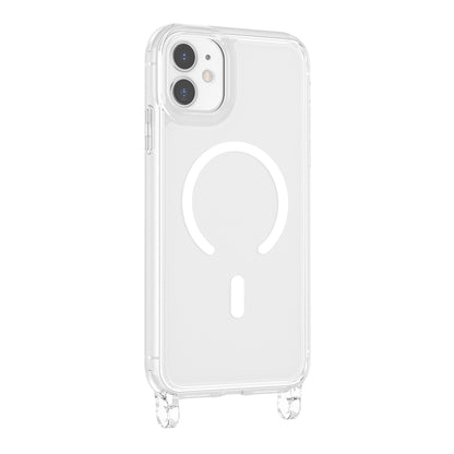 Apple iPhone 11 Kılıf M-safe Şarj Özellikli Zore X-Rop Kapak