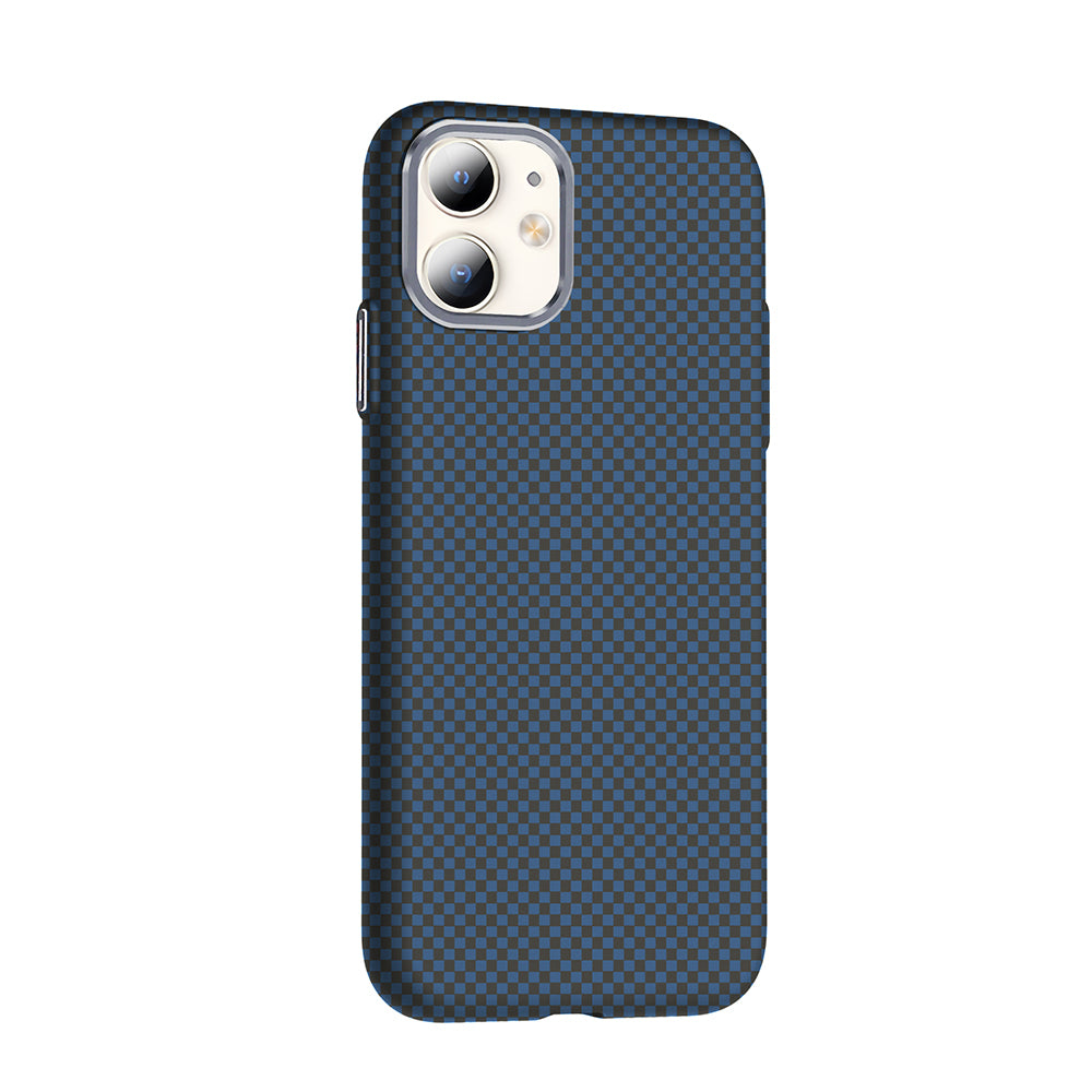 Apple iPhone 11 Kılıf M-safe Şarj Özellikli Karbon Fiber Görünümlü Zore Gros Kapak