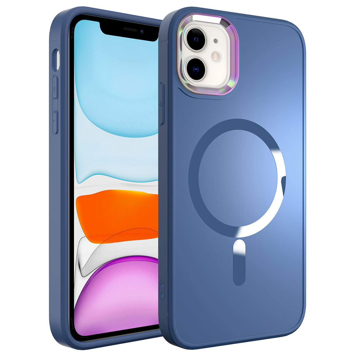 Apple iPhone 11 Kılıf M-safe Wireless Şarj Özellikli Zore Stil Kapak