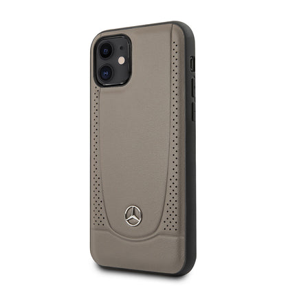 iPhone 11 Kılıf Mercedes Benz Urban Sert Deri Dizayn Kapak