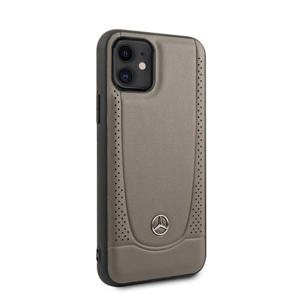 iPhone 11 Kılıf Mercedes Benz Urban Sert Deri Dizayn Kapak