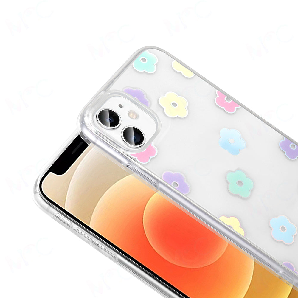 Apple iPhone 11 Kılıf Şeffaf Figürlü Zore Folk Sert Kapak