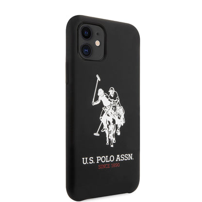 iPhone 11 Kılıf U.S. POLO ASSN. Silikon Büyük Logo Dizayn Kapak