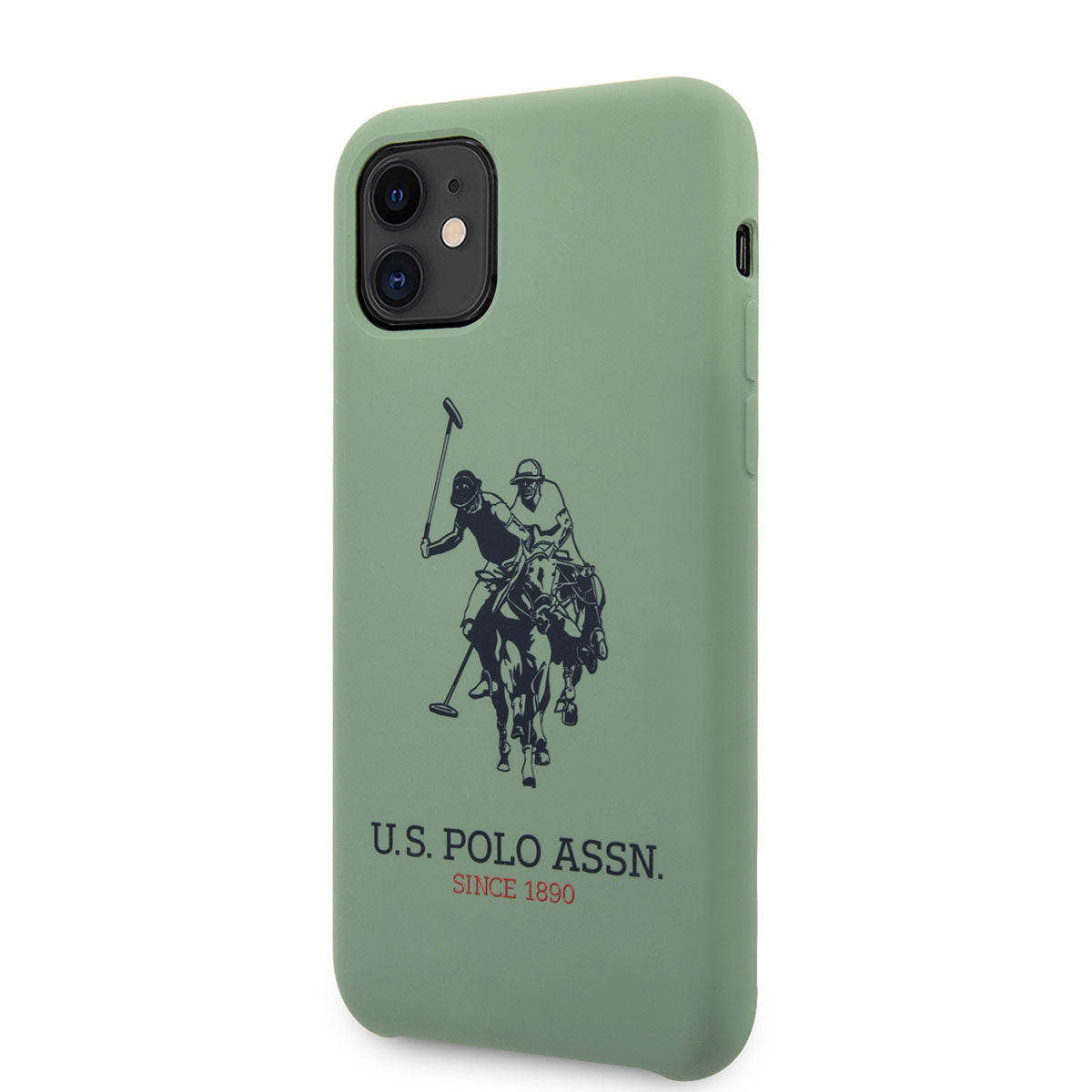 iPhone 11 Kılıf U.S. POLO ASSN. Silikon Büyük Logo Dizayn Kapak