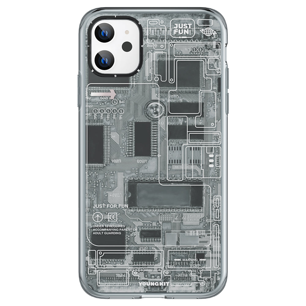 iPhone 11 Kılıf YoungKit Technology Serisi Kapak