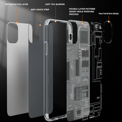 iPhone 11 Kılıf YoungKit Technology Serisi Kapak