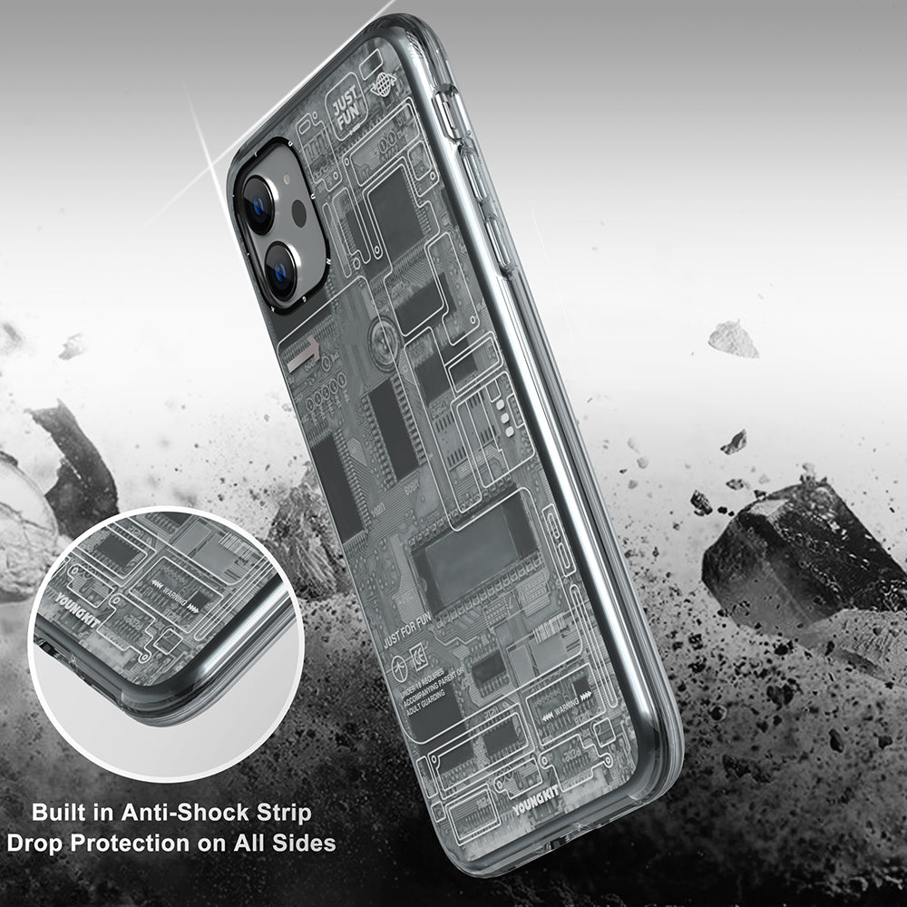 iPhone 11 Kılıf YoungKit Technology Serisi Kapak