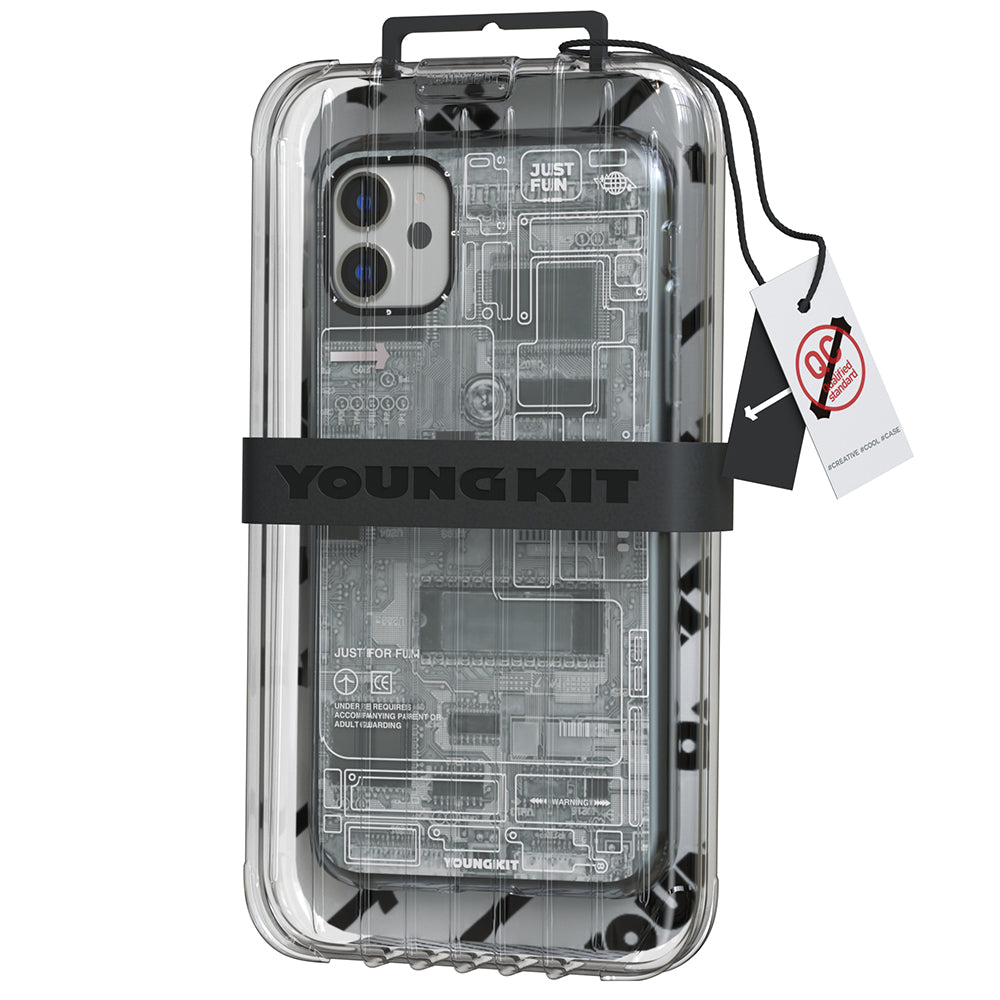 iPhone 11 Kılıf YoungKit Technology Serisi Kapak