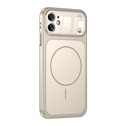 Apple iPhone 11 Kılıf Zore M-Safe Şarj Özellikli Kamera Korumalı Formen Kapak