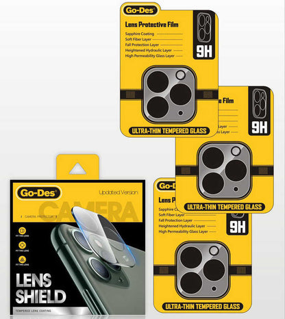 iPhone 11 Pro Go Des Lens Shield Kamera Lens Koruyucu