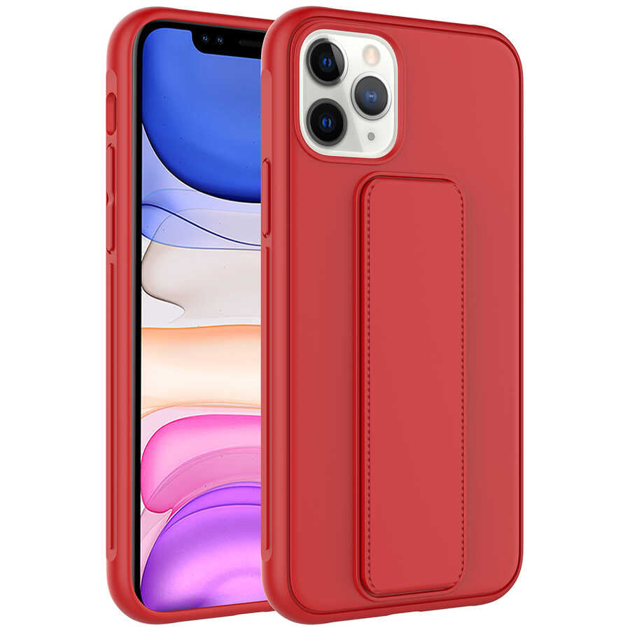 Apple iPhone 11 Pro Kılıf Zore Qstand Kapak
