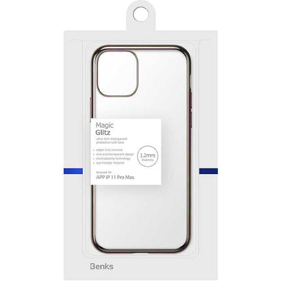 iPhone 11 Pro Max Benks Magic Glitz Ultra-Thin Transparent Protective Soft Kapak