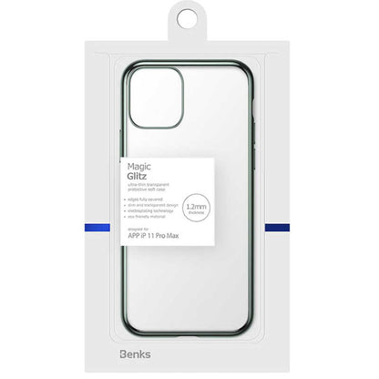 iPhone 11 Pro Max Benks Magic Glitz Ultra-Thin Transparent Protective Soft Kapak