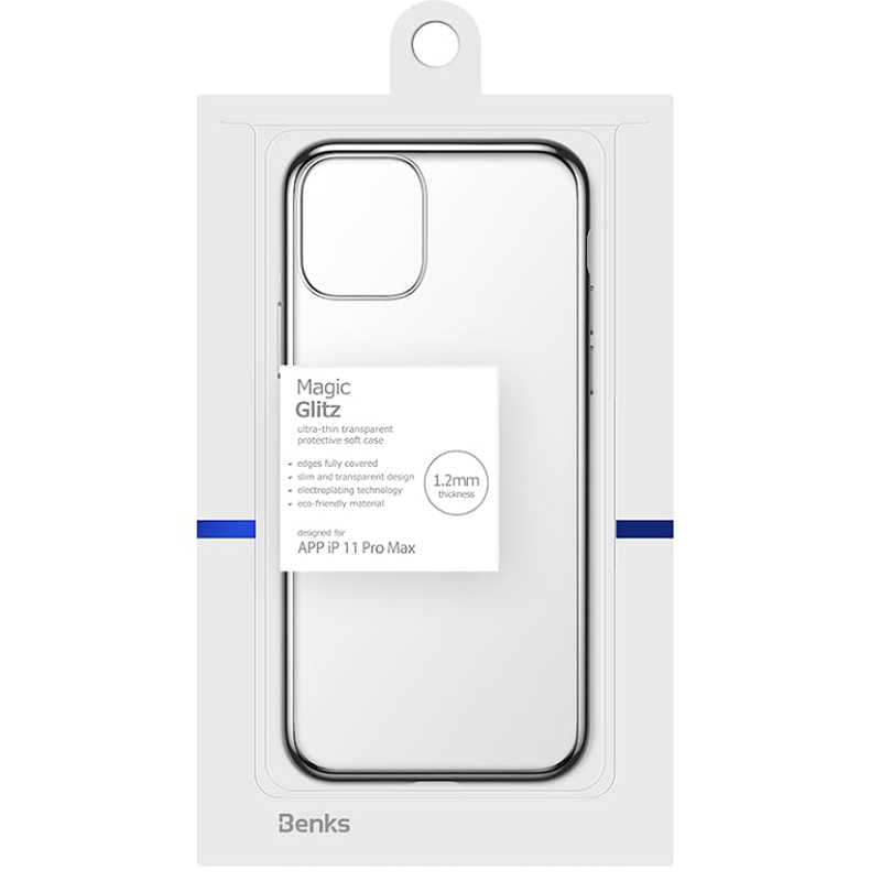 iPhone 11 Pro Max Benks Magic Glitz Ultra-Thin Transparent Protective Soft Kapak