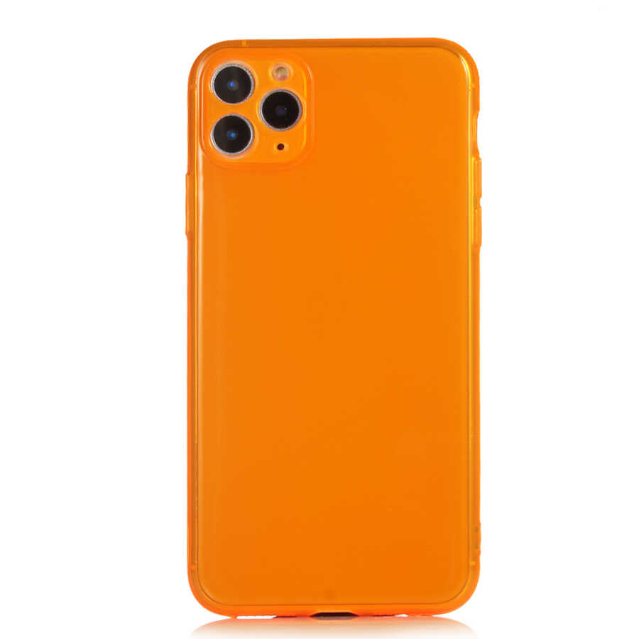Apple iPhone 11 Pro Max Kılıf Zore Mun Silikon