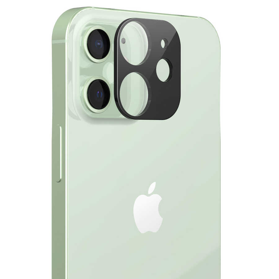 iPhone 12 Araree C-Subcore Temperli Kamera Koruyucu