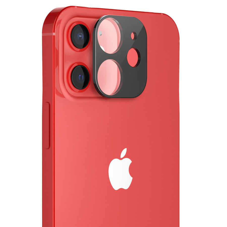 iPhone 12 Araree C-Subcore Temperli Kamera Koruyucu
