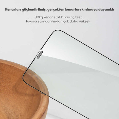 iPhone 12 Benks 0.3mm V Pro Dust Proof Green Light Ekran Koruyucu