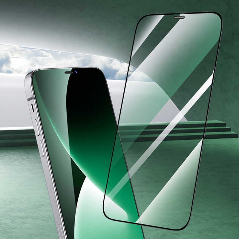 iPhone 12 Benks 0.3mm V Pro Dust Proof Green Light Ekran Koruyucu