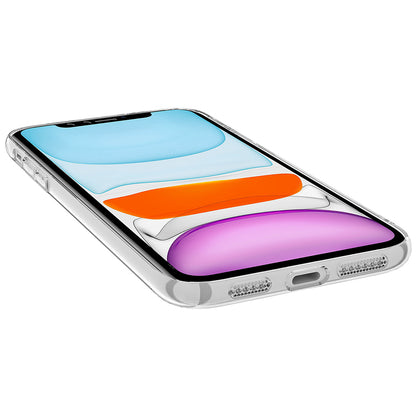 Apple iPhone 12 Kamera Korumalı M-Safe Şarj Özellikli Şeffaf Zore London Sert PC Kapak