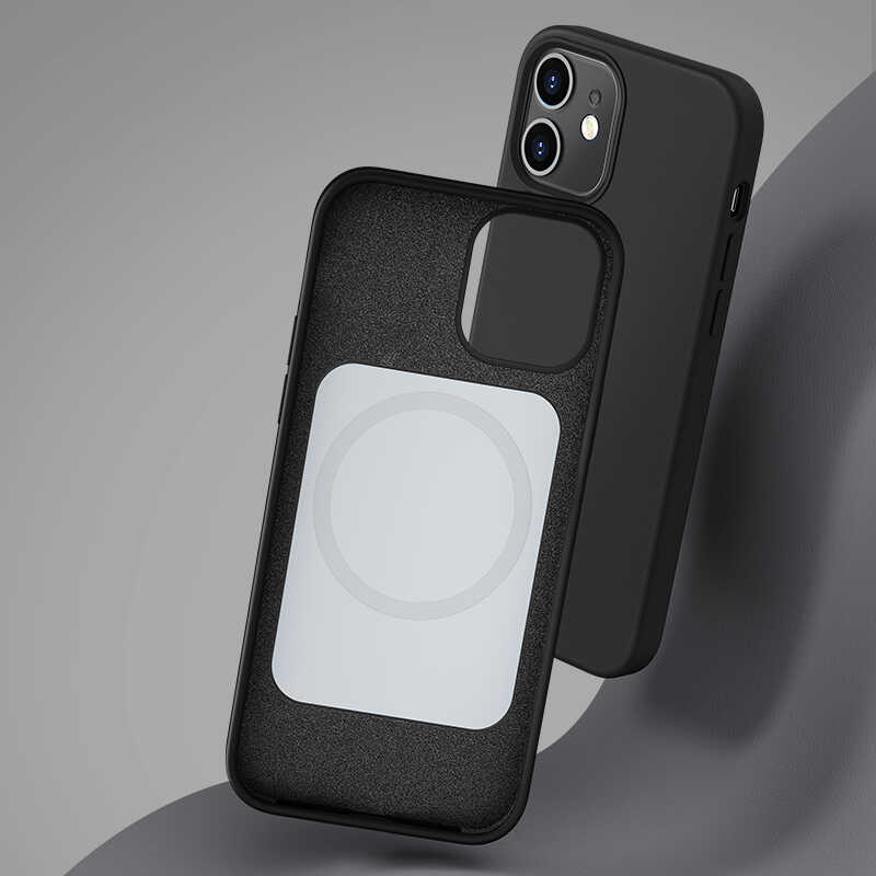 iPhone 12 Kılıf Benks M-safe Magnetic Original MFI Certified Silikon Kapak