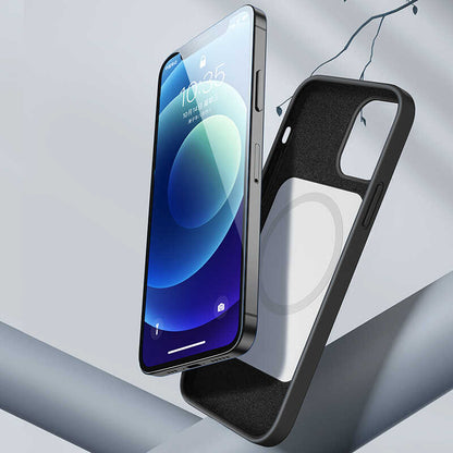 iPhone 12 Kılıf Benks M-safe Magnetic Original MFI Certified Silikon Kapak