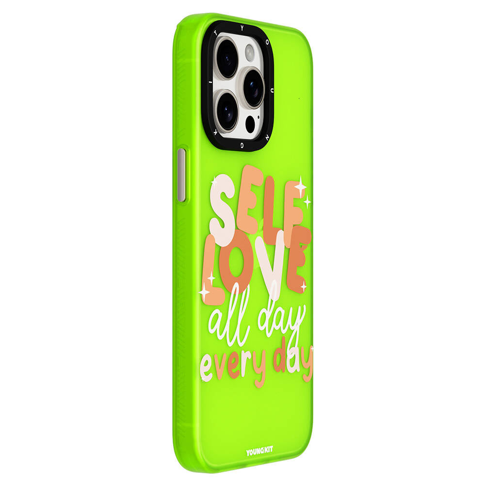 iPhone 12 Kılıf Bethany Green Tasarımlı Youngkit Sweet Language Kapak