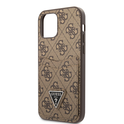 iPhone 12 Kılıf GUESS Çift Kart Bölmeli Kapak