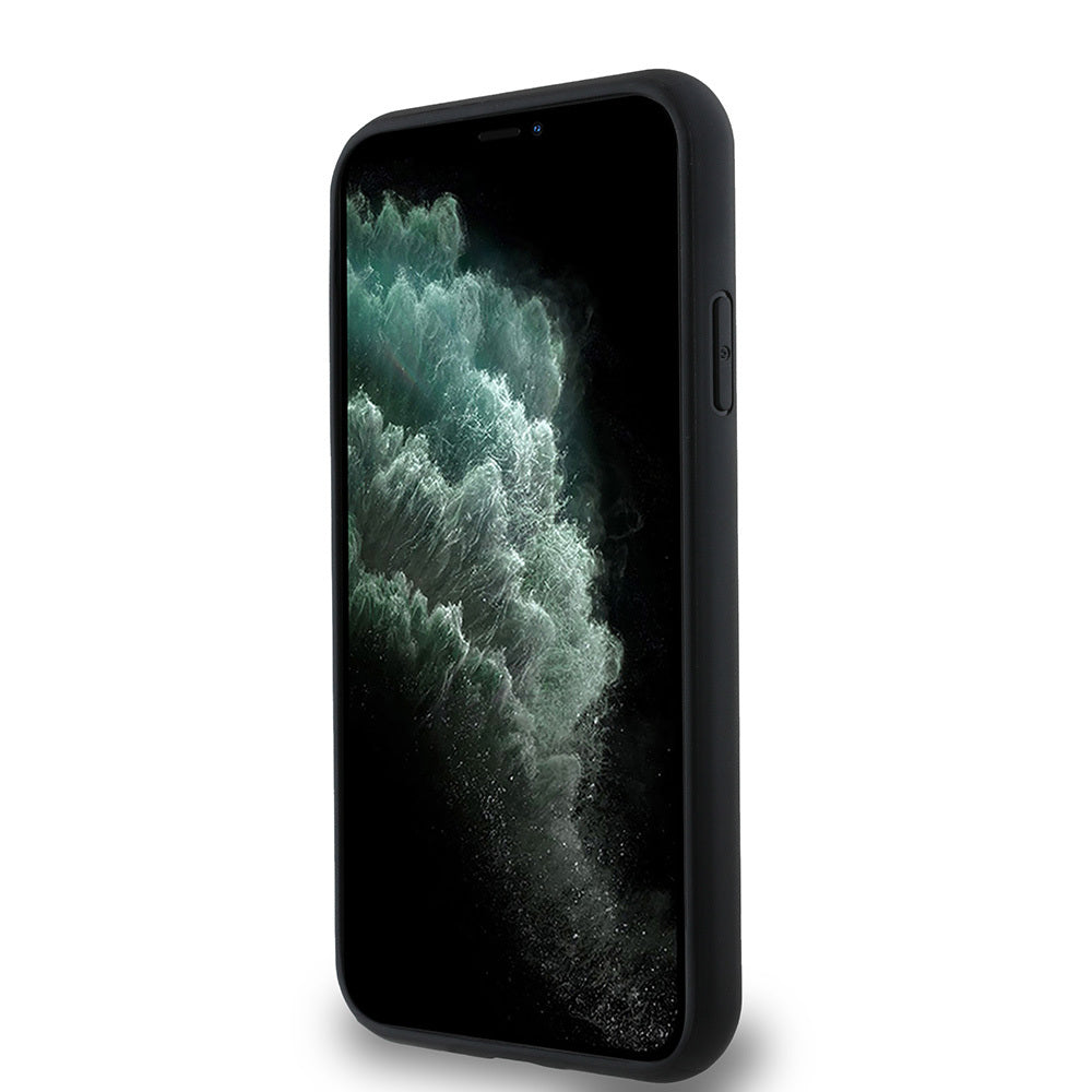 iPhone 12 Kılıf Guess Orjinal Lisanslı M-safe Şarj Özellikli Small 4G Classic Kapak
