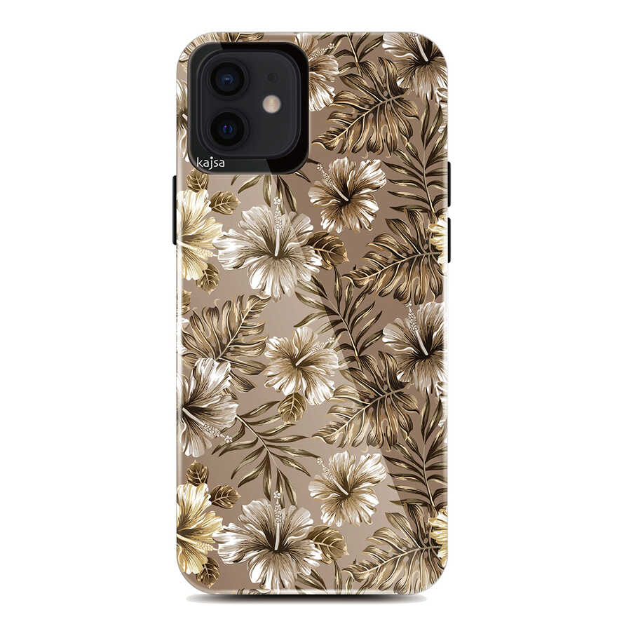 iPhone 12 Kılıf Kajsa Botanic Kapak