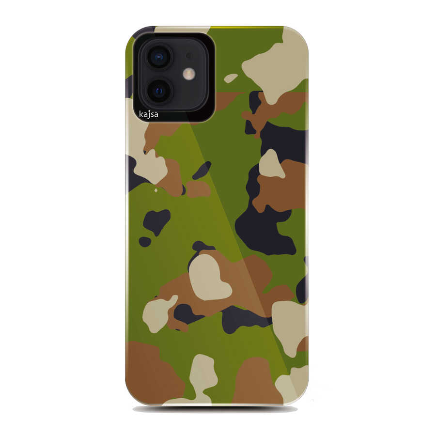 iPhone 12 Kılıf Kajsa Camo Kapak