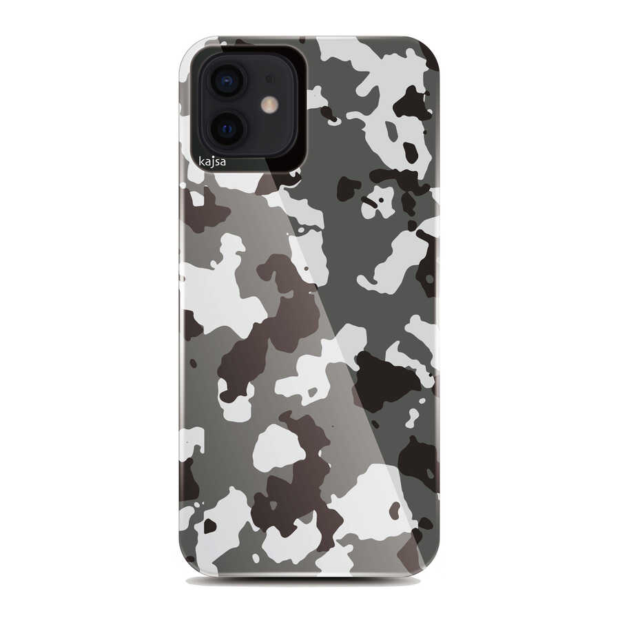 iPhone 12 Kılıf Kajsa Camo Kapak