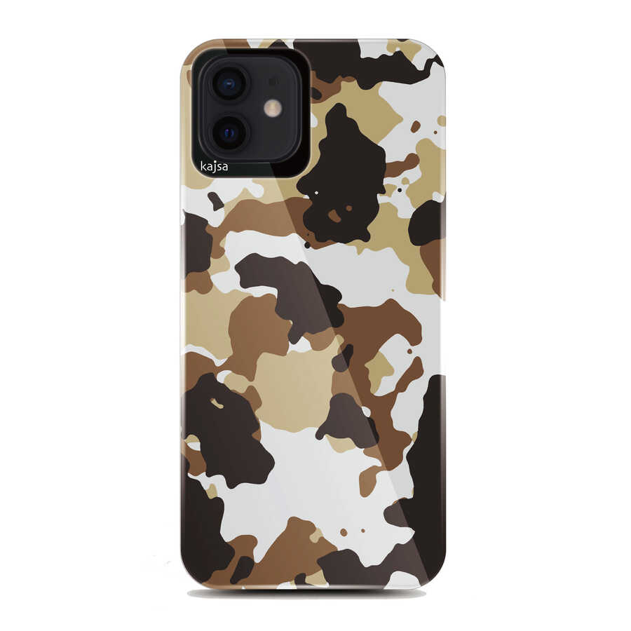 iPhone 12 Kılıf Kajsa Camo Kapak