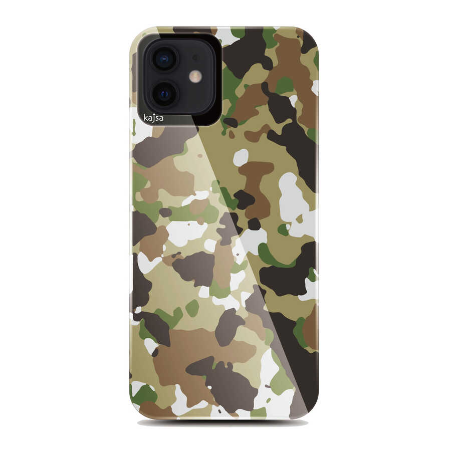 iPhone 12 Kılıf Kajsa Camo Kapak