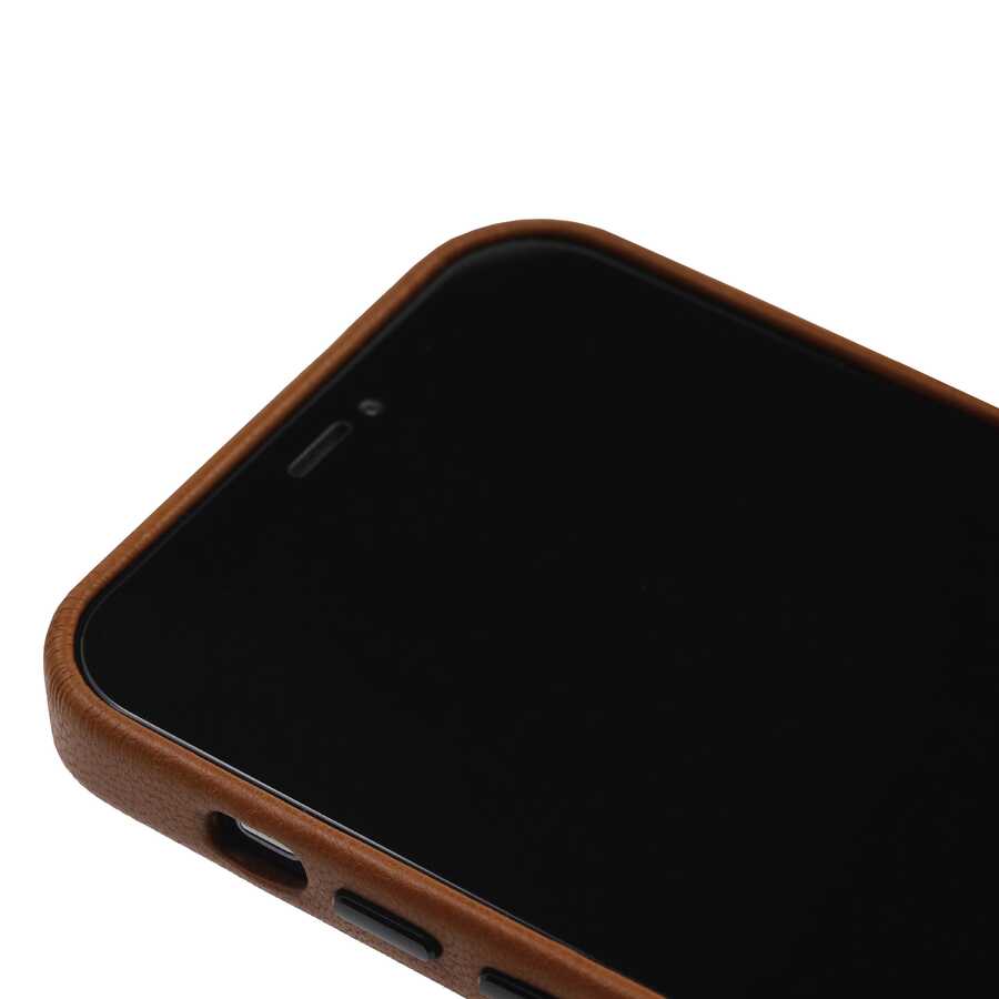 iPhone 12 Kılıf Kajsa Crazy Horse Kapak