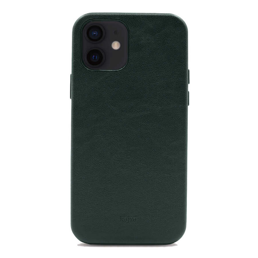 iPhone 12 Kılıf Kajsa Crazy Horse Kapak