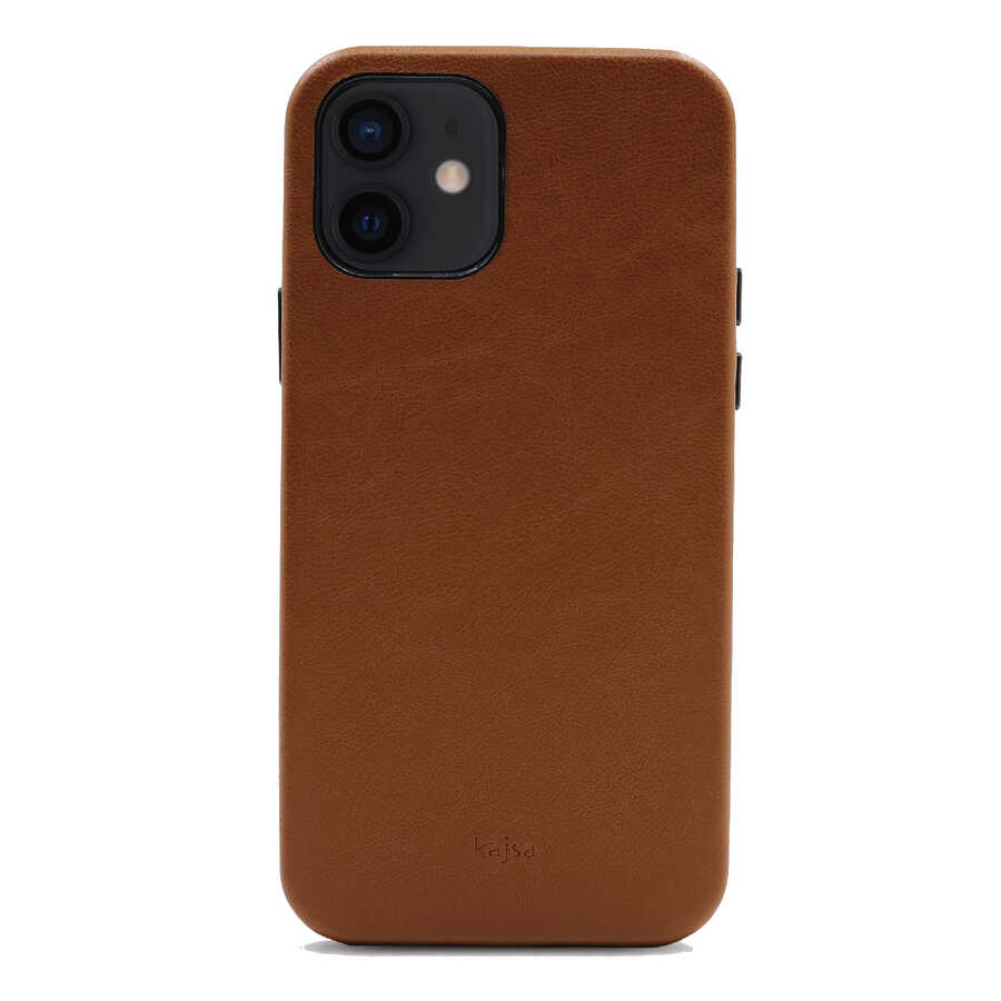 iPhone 12 Kılıf Kajsa Crazy Horse Kapak