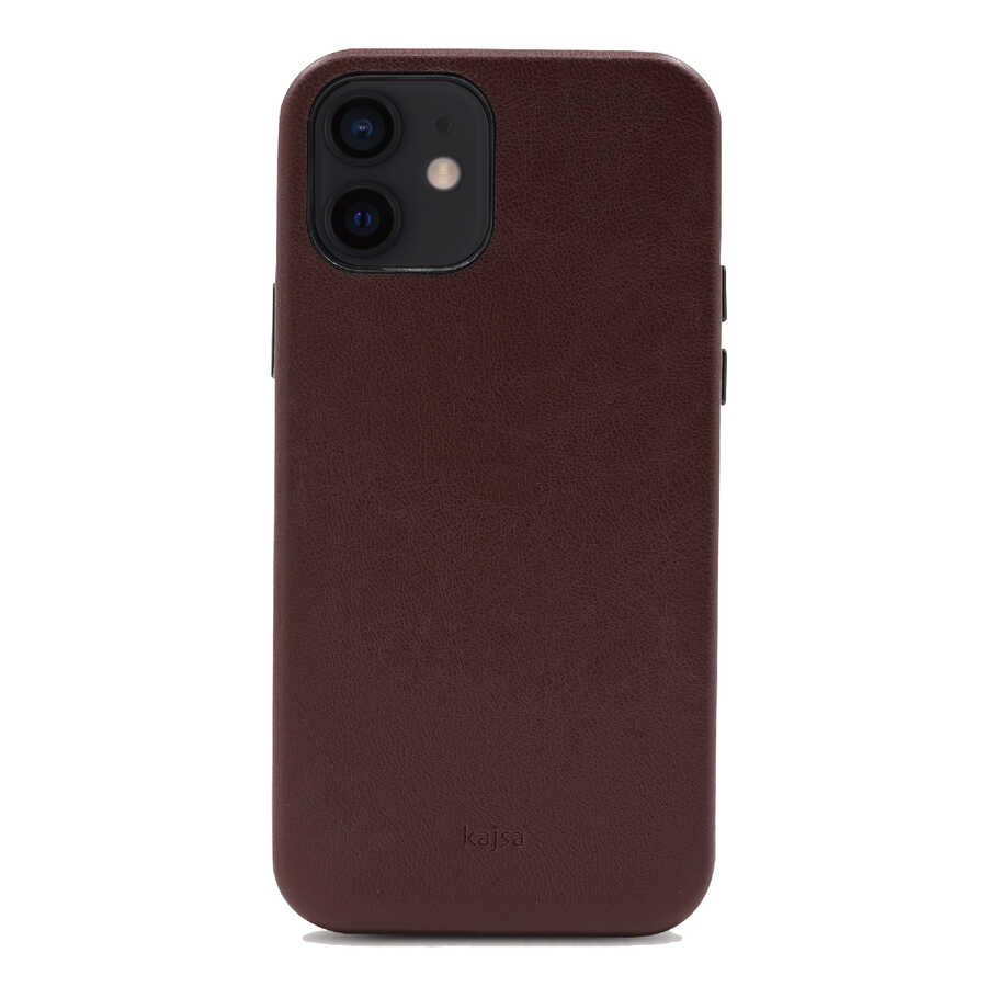 iPhone 12 Kılıf Kajsa Crazy Horse Kapak