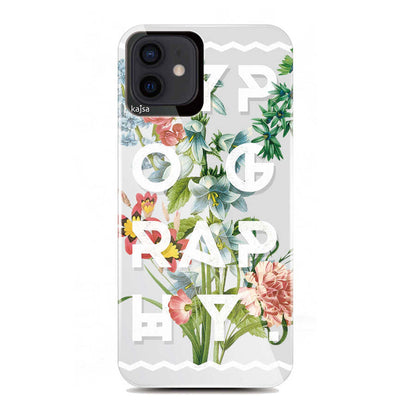 iPhone 12 Kılıf Kajsa Floral Kapak