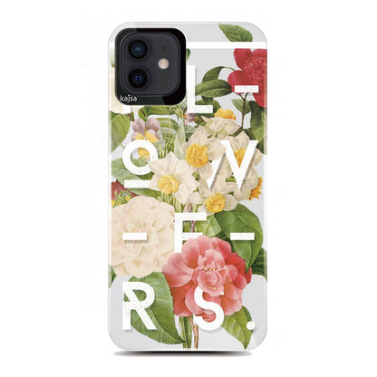 iPhone 12 Kılıf Kajsa Floral Kapak