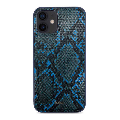 iPhone 12 Kılıf Kajsa Glamorous Serisi Snake Pattern Kapak