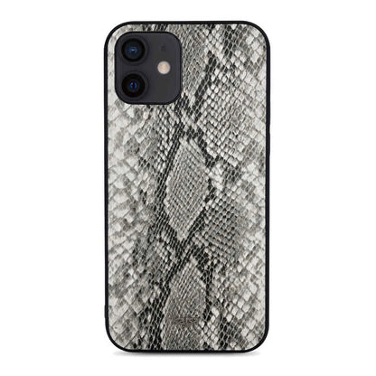 iPhone 12 Kılıf Kajsa Glamorous Serisi Snake Pattern Kapak