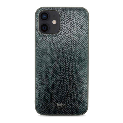 iPhone 12 Kılıf Kajsa Glamorous Serisi Snake Pattern Kapak