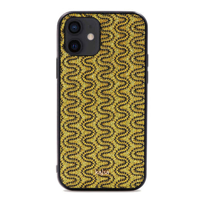 iPhone 12 Kılıf Kajsa Glamorous Serisi Waterfall Pattern Kapak