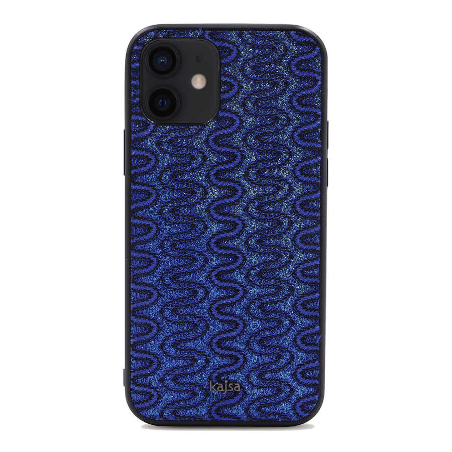 iPhone 12 Kılıf Kajsa Glamorous Serisi Waterfall Pattern Kapak