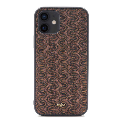 iPhone 12 Kılıf Kajsa Glamorous Serisi Waterfall Pattern Kapak