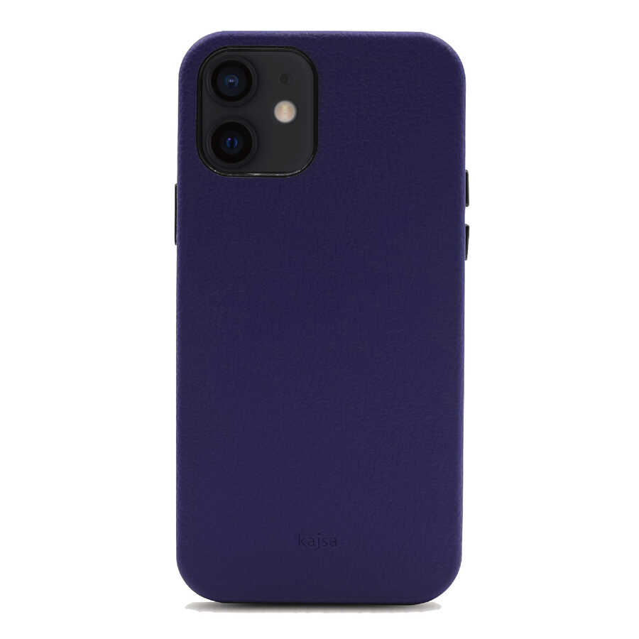 iPhone 12 Kılıf Kajsa Litchi Kapak